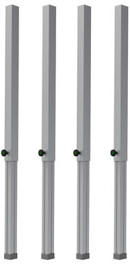 Global Truss Stage Deck Leg 4x 100-180cm