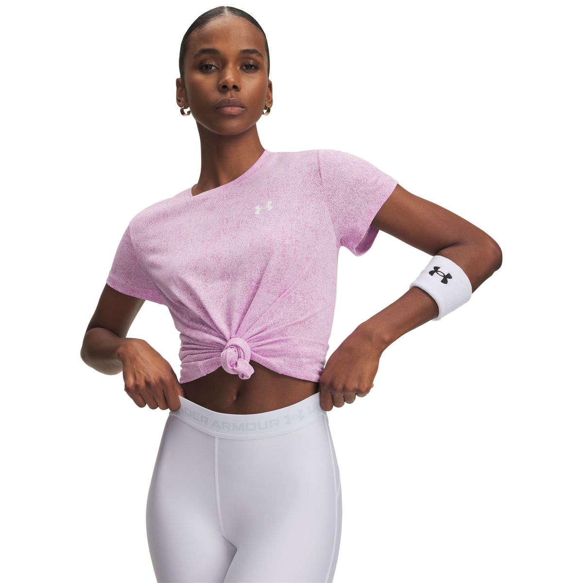 Under Armour Tech Pixelate SSC pink white (669) XL 6012302-669-XL