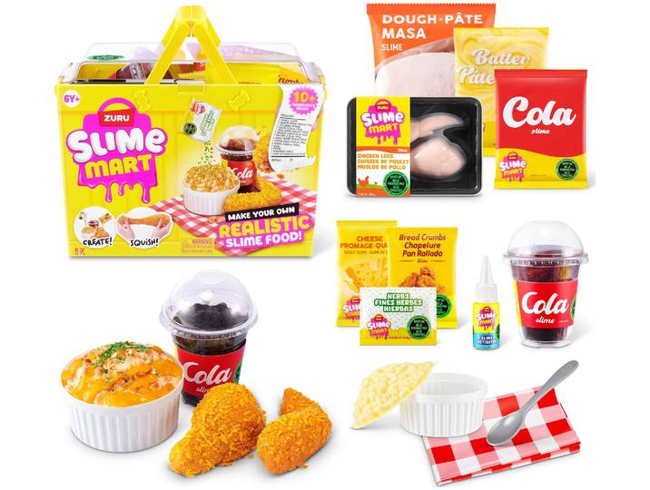 Zuru Slime Mart Slime Mart Shopping Basket Fast Food