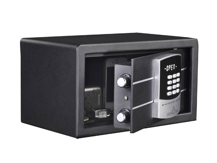 Hartmann Tresore Coffre-fort de bureau 7 L serrure électronique à code - Noir