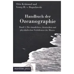 Die räumlichen, chemischen und physikalischen Verhältnisse des Meeres, Fachbücher von Otto Krümmel, Georg Heinrich von Boguslawski