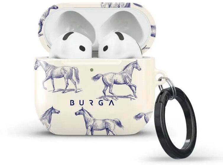 Apple AirPods (4. Gen.) Burga Cover m. Karabinhage - Derby Race