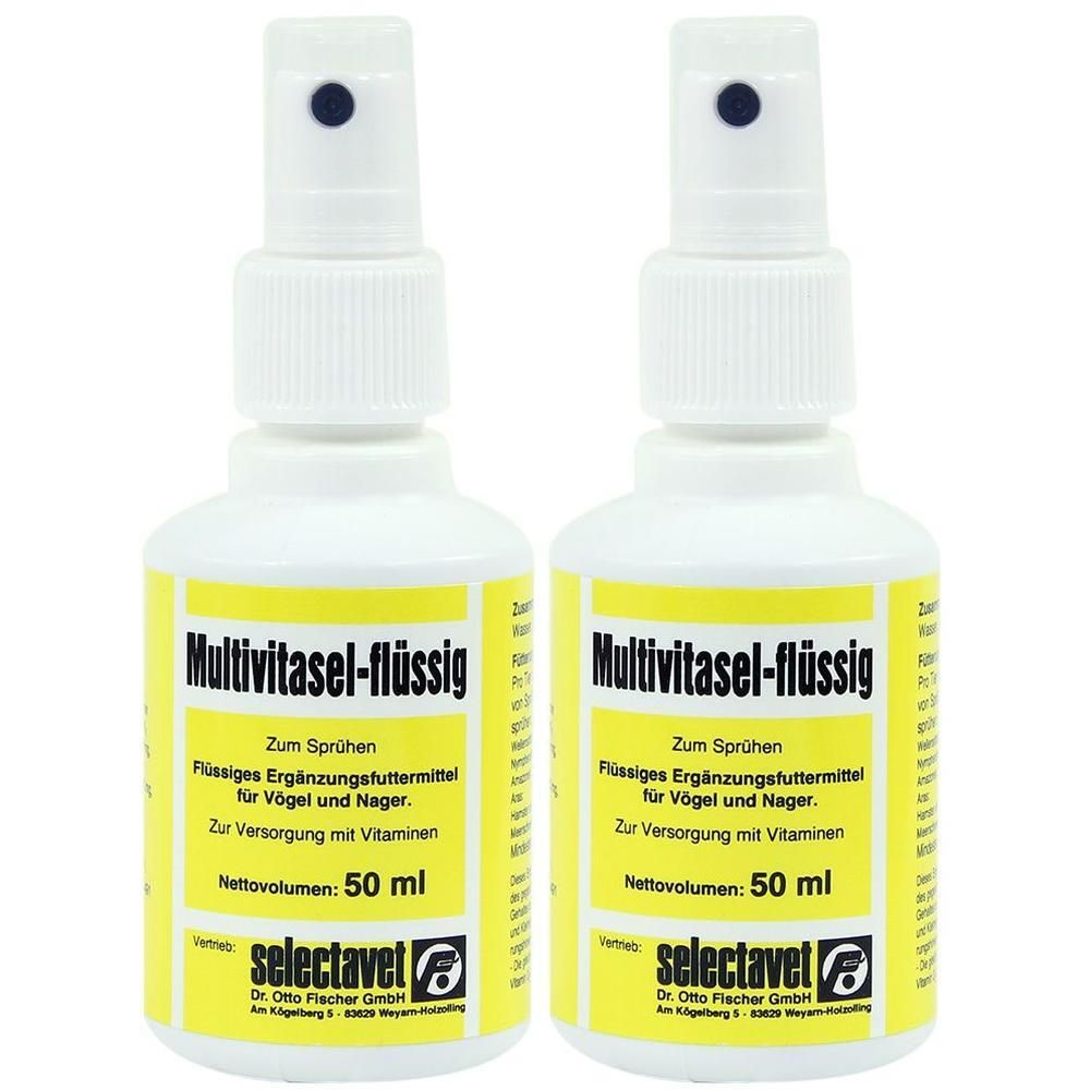 Multivitasel-flüssig (7233) 2x 2x50 ml Spray