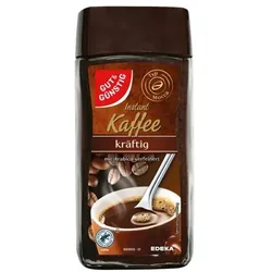 Gut & Günstig Instantkaffee kräftig 200 g braun