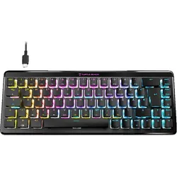 TURTLE BEACH Vulcan II Mini Air, Gaming Tastatur, Opto-Mechanical, Kabellos und Kabelgebunden, Schwarz