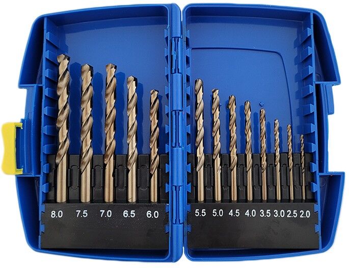 Weber Tools WT-2308 Twist Drill Bit Set
