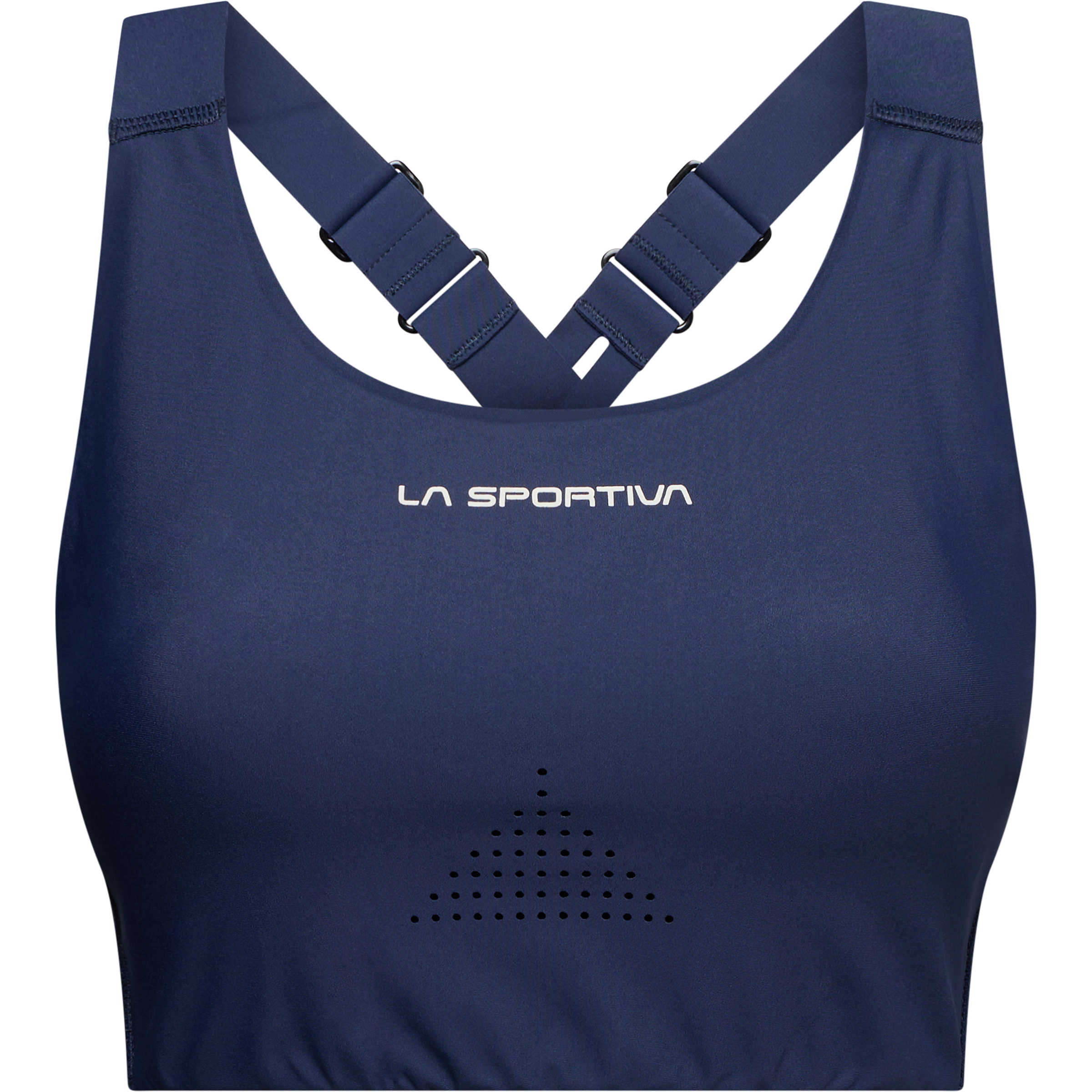 La Sportiva Pulse High Support Sport BH Damen Sport-BHs blau Größe S Atmungsaktiv