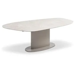 [de]sign & more Esstisch Dakar 220 x 109 cm Keramik Grau 100
