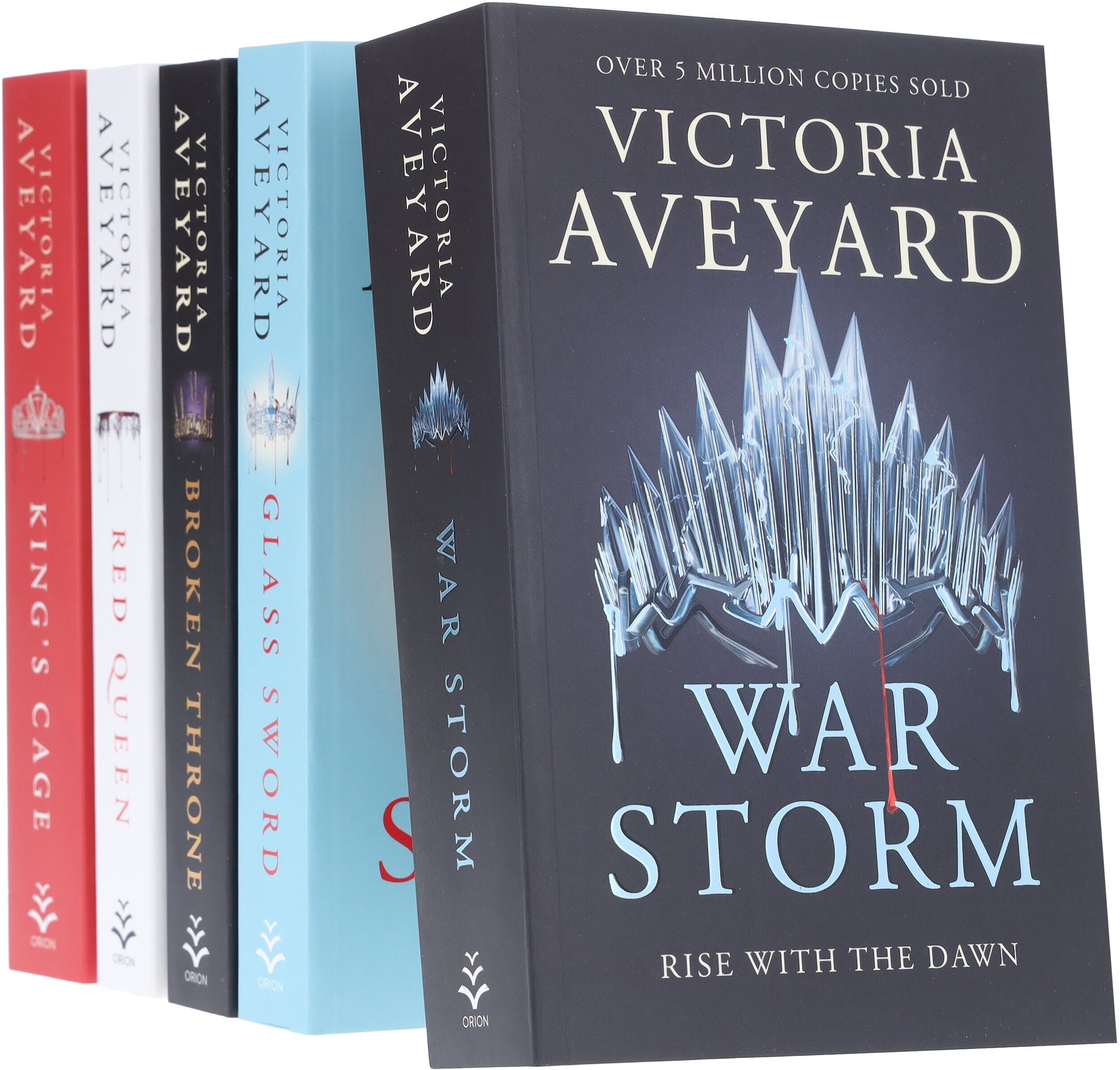 Red Queen Series by Victoria Aveyard 5 Books Collection Set - Fiction - Paperback Orion