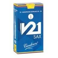 Vandoren V21 Sopransaxophonblätter Stärke 3 10er Pack - Blätter
