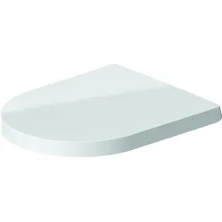 Duravit Me by Starck WC-Sitz 0020010000 Scharniere Edelstahl, ohne Absenkautomatik, weiß