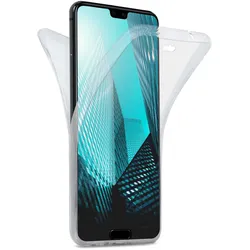 moex Double Case Huawei P20 Lite Silikon 360 Grad Schutz