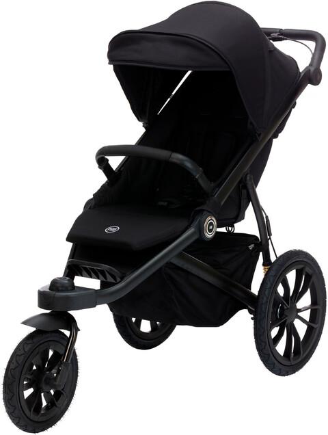 Fillikid Jogger Kinderwagen Run schwarz melange