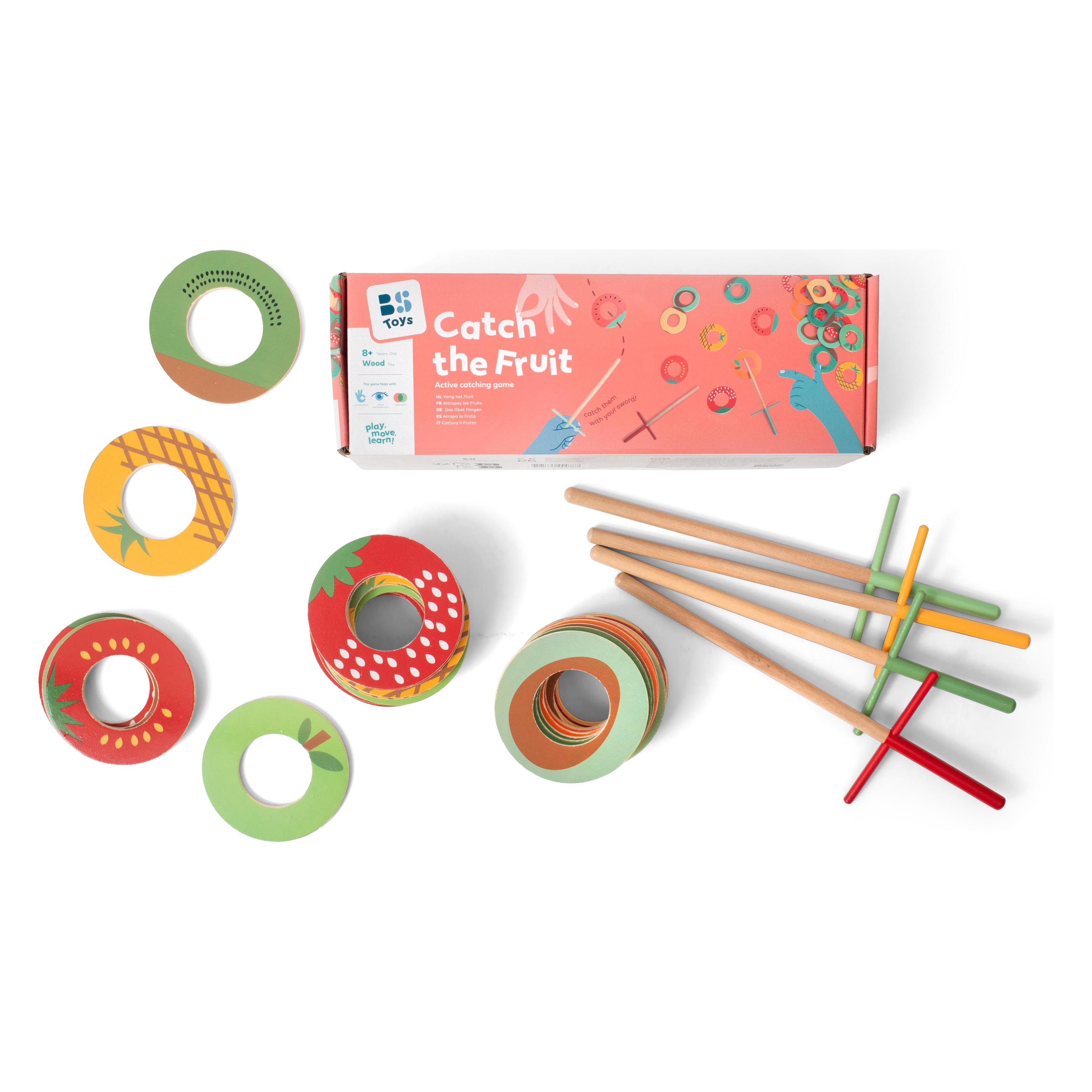 BS Toys Wurfspiel Catch The Fruit, Bewusste Eigenschaften: Keine (1 - 6 Spieler) (93.GA478)