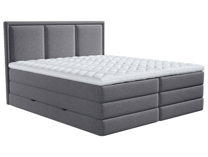 XORA Boxspringbett SWING, anthrazit, Stoff