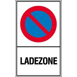 SAFETYMARKING Verbotsschild Eingeschränktes Halteverbot, Ladezone Aluminium (B x H) 400 mm x 600 mm 1 St. 11.5152
