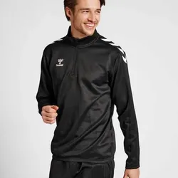 Hummel Core XK Half-Zip Sweatshirt schwarz/weiß