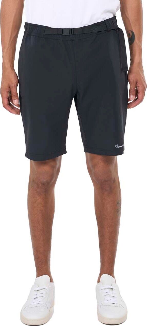 Knowledge Cotton Apparel Men's Stretch Trekking Shorts Black Jet S