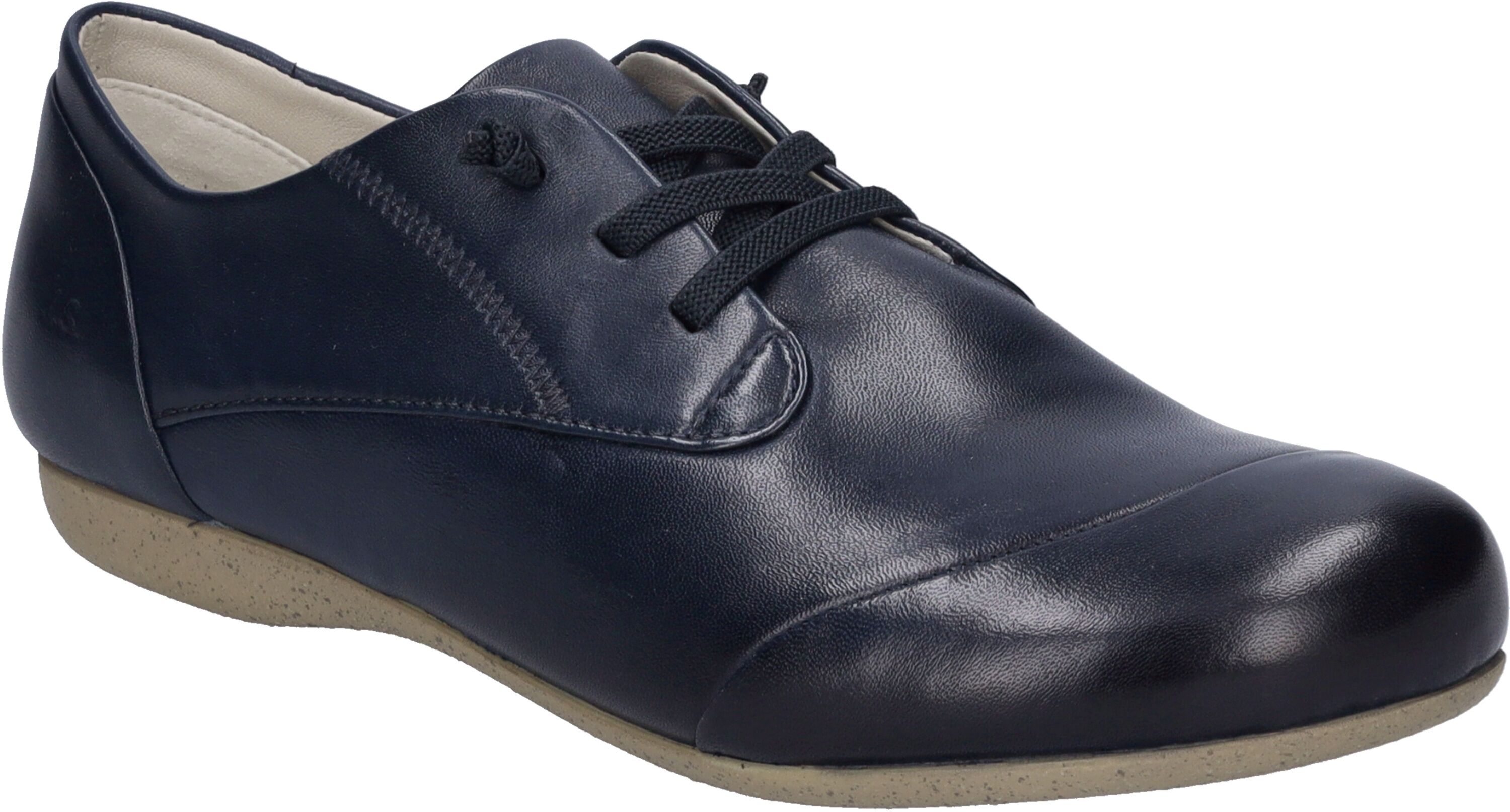 Schnürschuh JOSEF SEIBEL "Fiona 01, fathom", Damen, Gr. 36, grau (fathom), Obermaterial: 100% Rindsleder Leather cow., Schuhe Schnürschuh