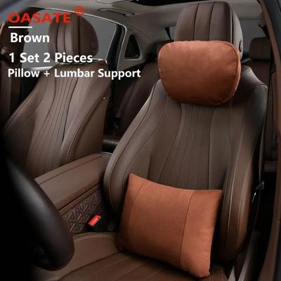 Uplifted Finds OASATE 2.0 Maybach Design Cervical And Lumbar Calibration Interface 1 Set Brown