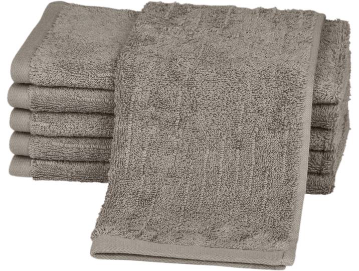 Gästehandtuch ROSS Premium , grau (flanell), B:30cm L:50cm, Frottier, Obermaterial: 100% Baumwolle, Handtücher, Gästehandtuch, 100% Baumwolle