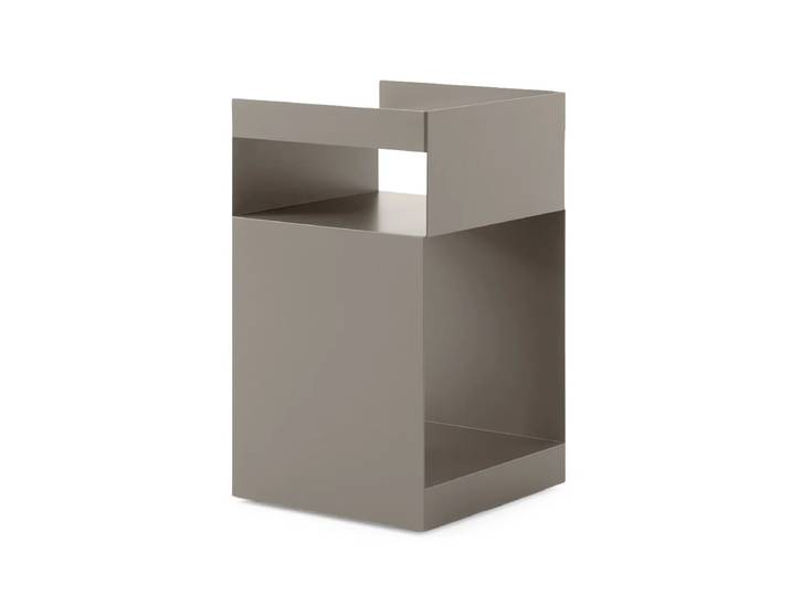 &Tradition - Rotate Beistelltisch SC73, 59 x 35 cm, Stahl, grau-beige (Exklusive Edition)
