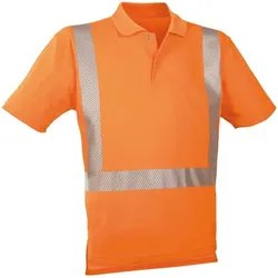 Magni, Arbeitsoberteil, Format 4250063627140 – warn-polo-shirt leuchtorange. Gr. 2 X L (XXL)