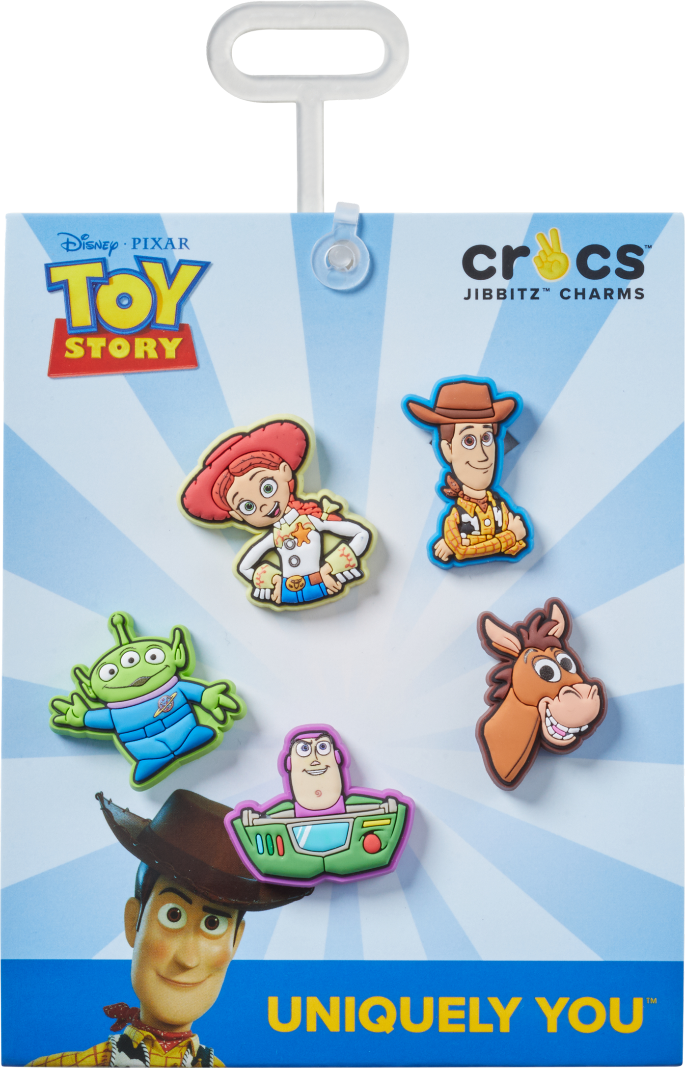 Schuhanstecker CROCS "Jibbitz™ Toy Stary Character", Damen, bunt (multi), PVC, Schuhzubehör Schuhanstecker, Charm, Anstecker, Accessoires für Crocs Schuhe