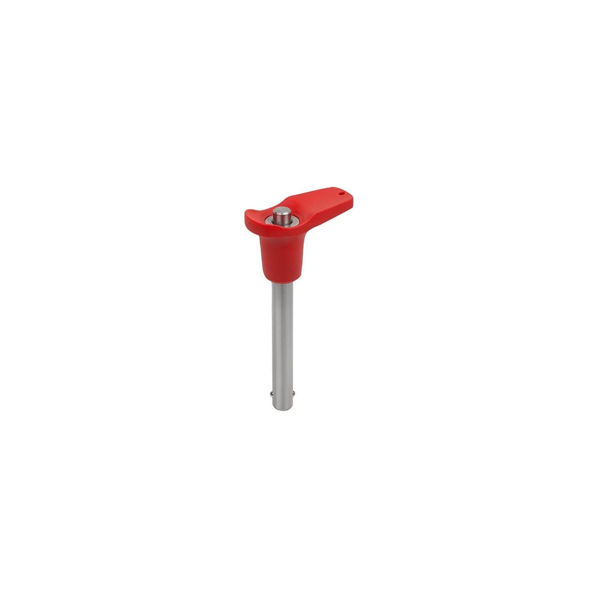 KIPP Kugelsperrbolzen mit L-Griff 16mm Edelstahl 30mm (K0792.10844716030)