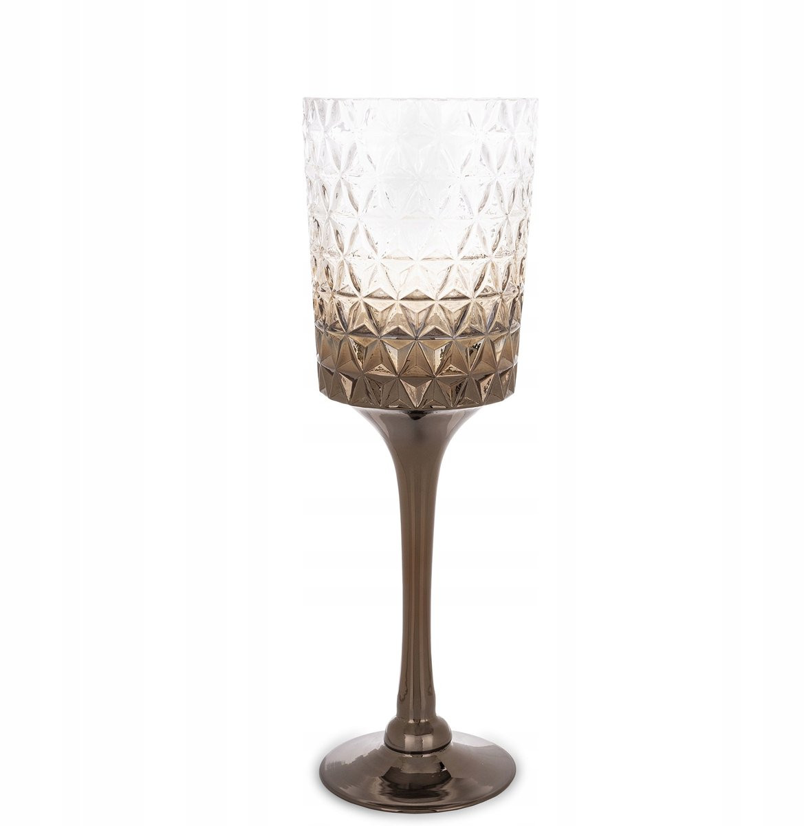 Glamour glazen kroonluchter op voet - elegante decoratie