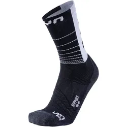 UYN Cycling Support Fahrradsocken Herren black/white 42-44