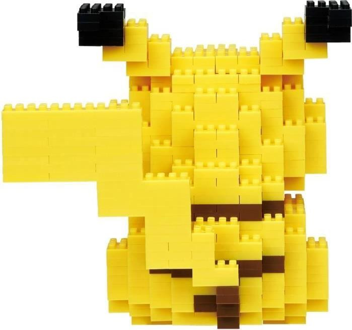 Bandai Pikachu Nanoblock bouwpakket Deluxe 3D Pokémon figuur