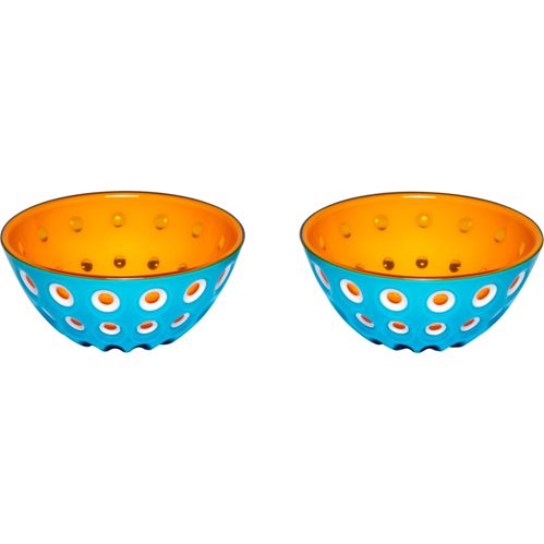 Guzzini Le Murrine Set 2 Schalen 12 cm Blue/Orange