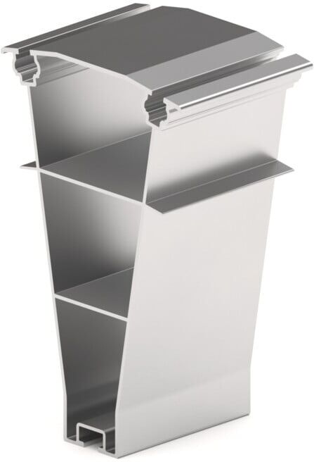 Schletter Solar FixZ-10 Profil système 18 milieu 96mm avec connecteur 163900-023 (163900-023)