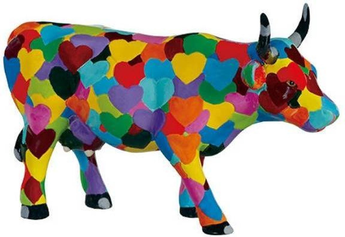 Cowparade Heartstanding Cow Medium Decoratiebeeldje