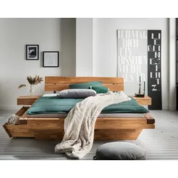 Massivholz »Vancouver 10« Schwebebalkenbett 200x210 cm