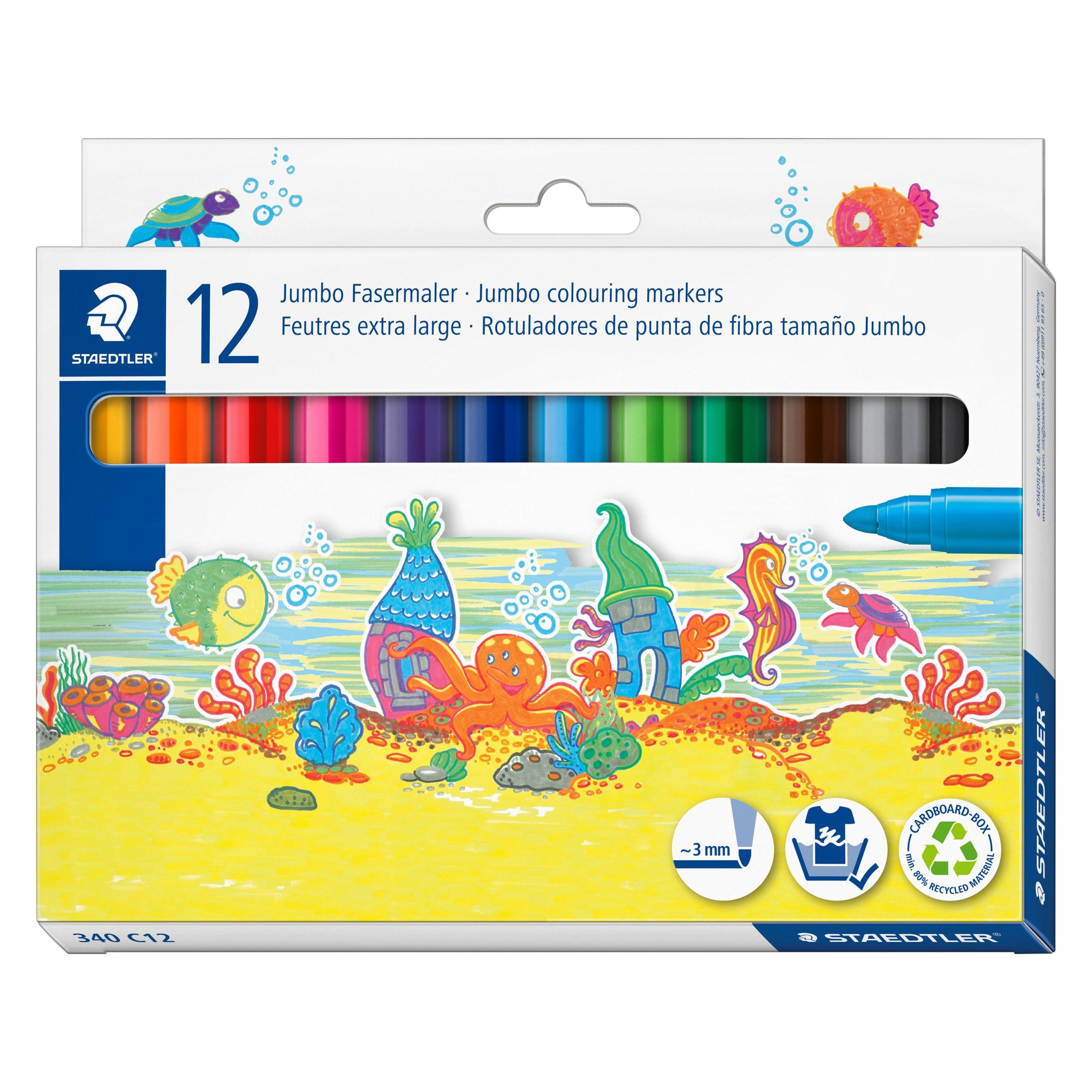Staedtler Jumbo (12x) (340 C12)