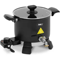 MSW, Auto Antenne, Wachsschmelzer elektrisch für Kerzen 5 l 0 - 150 °C 1200 W Wachschmelzgerät
