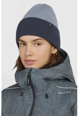 O'Neill s Fwc Cruz Colorblock Beanie in Mrky Wt Cb, Polyester