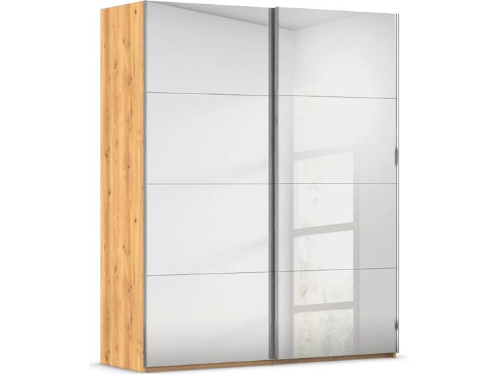 rauch Kleiderschrank Schrank Garderobe Schlafzimmerschrank SCALE-FYRA edle viergeteilte Türen, Spiegelfront und viele Farben MADE IN GERMANY