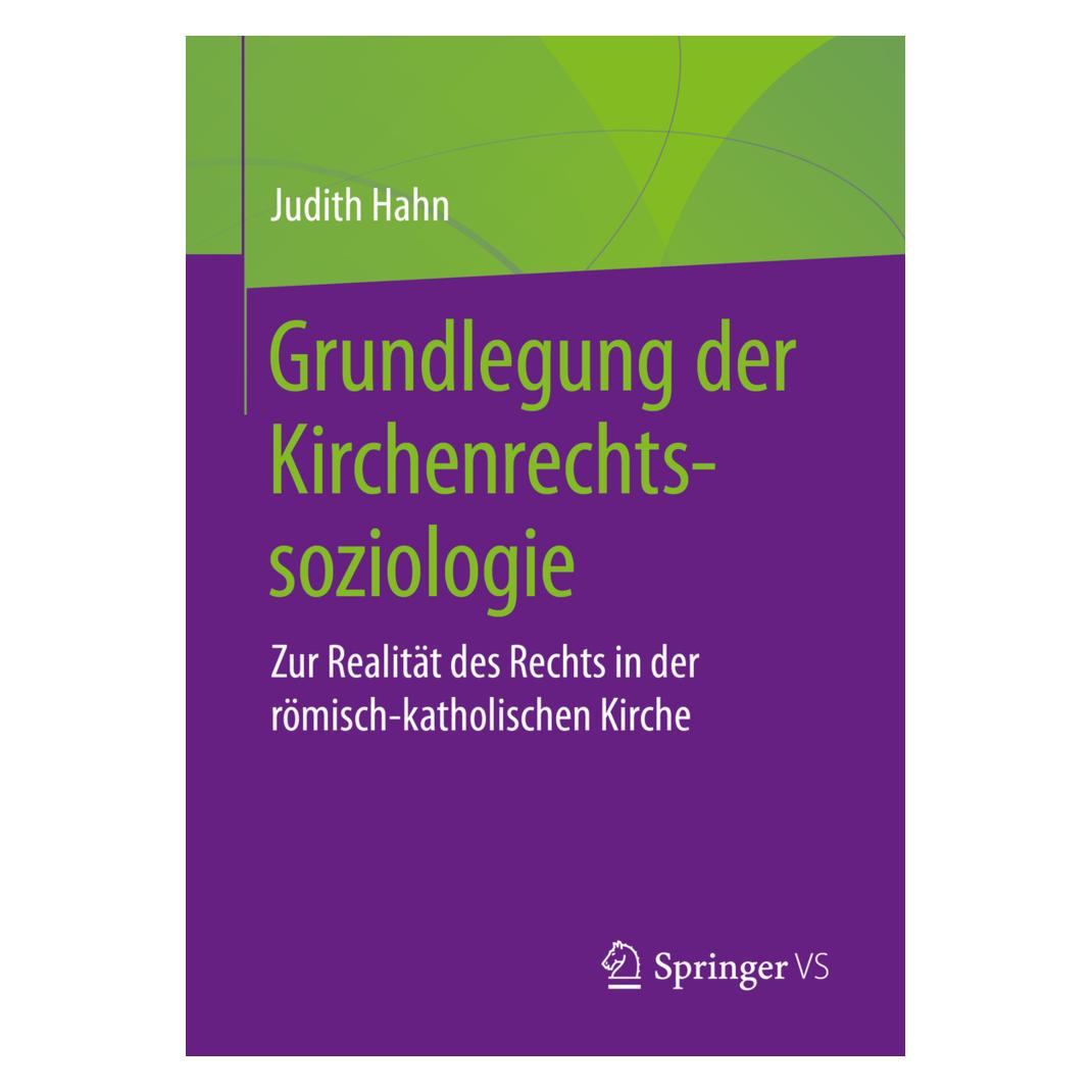 Springer Grundlegung der Kirchenrechtssoziologie (Deutsch, Softcover, Judith Hahn) (35151263)