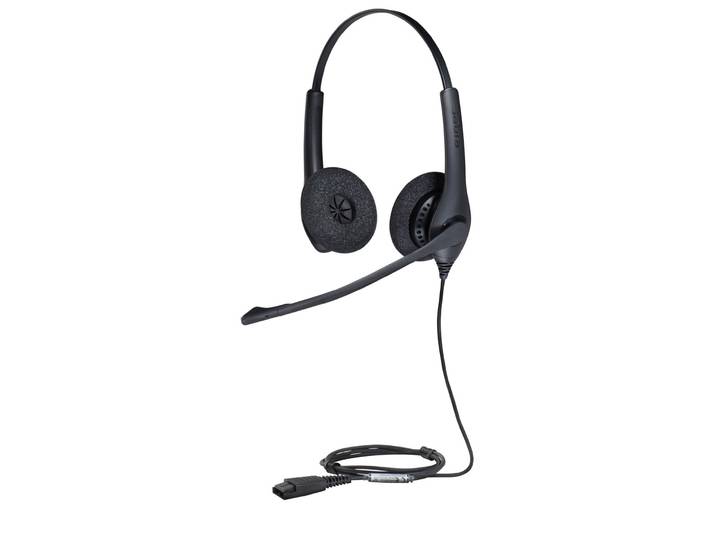 Jabra Biz 1500 Duo Casque filaire QD