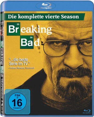 Bryan Cranston - Breaking Bad - Die komplette vierte Season [Blu-ray] - Preis vom 09.10.2026 07:28:09 h