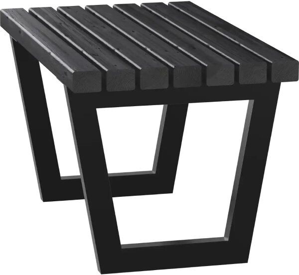 Plus Siesta Living Loungeskammel/bord, 75 Cm, Sort