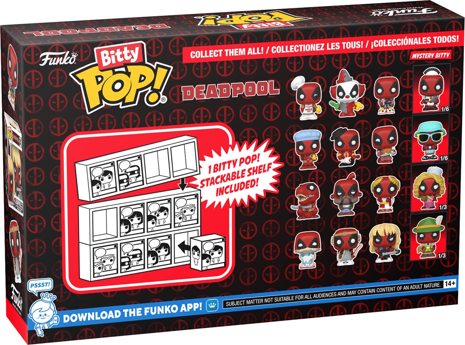 Funko Bitty Pop! Deadpool Pop! Figuur