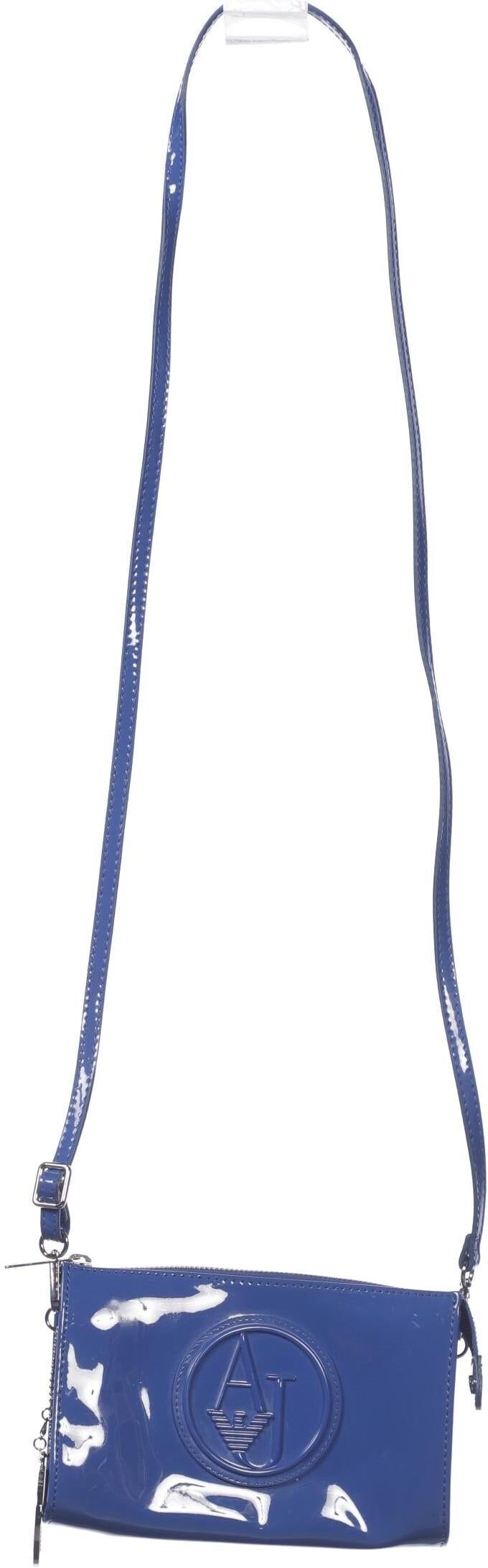 Giorgio Armani Jeans Damen Handtasche klein, Blau, Kunstleder - Second Hand