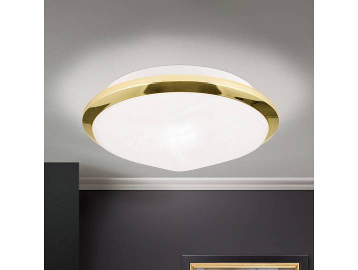 ORION Deckenleuchte CORELLA, dimmbar, messing / gold, für Wohn- / Esszimmer, Metall