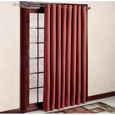 Ricardo Trading Llc Canvas Blackout Patio Panel 112 x 84, 112 x 84, Ember Glow
