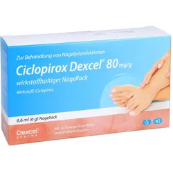 Ciclopirox Dexcel 80 mg/g