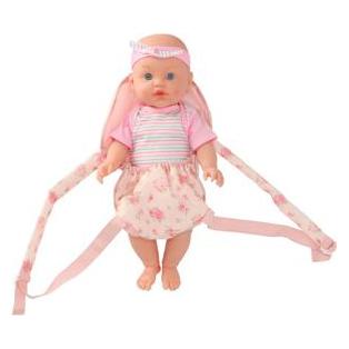 My Beautiful Dollsroom Puppenträger Rosa Blume (62428445)